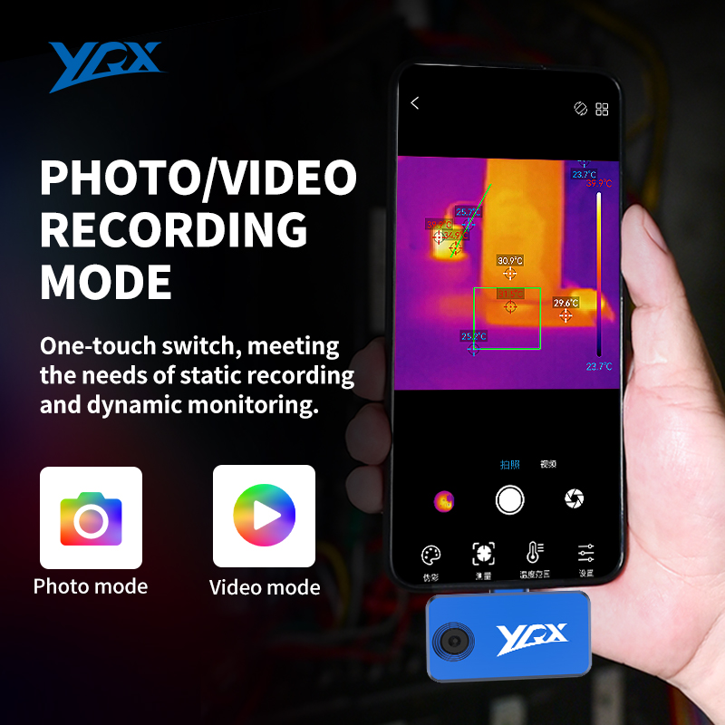 YXP96 Android USB-C Smartphone - Nf 521 Thermal Imaging Camera recension och pris